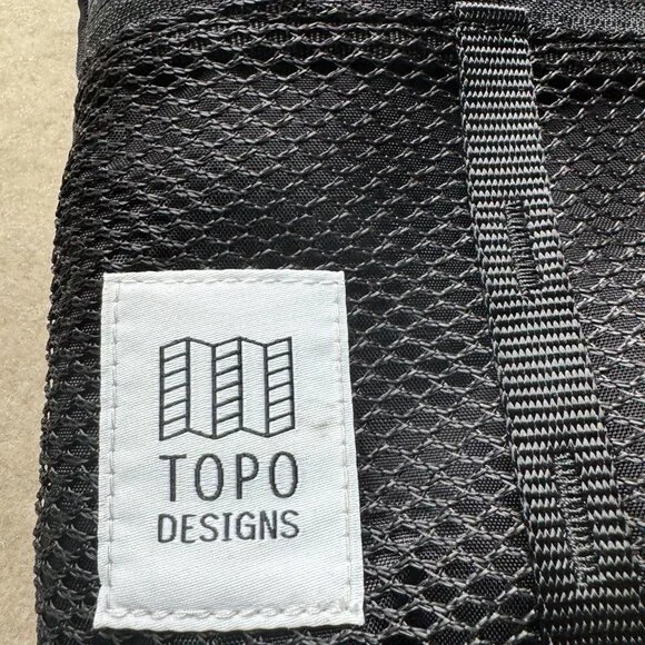 Topo Designs Mountain Accessory Bag - Black - Picture 4 of 5
